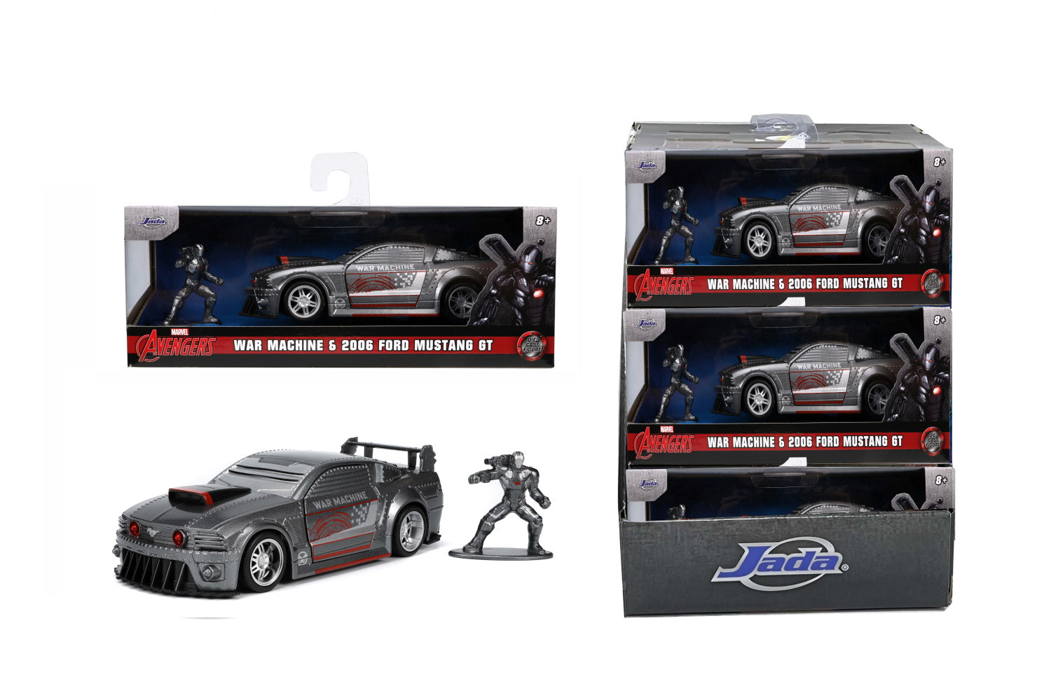 Marvel War Machine 2006 Ford Mustang1:32 Marvel War Machine 2006 Ford Mustang1:32